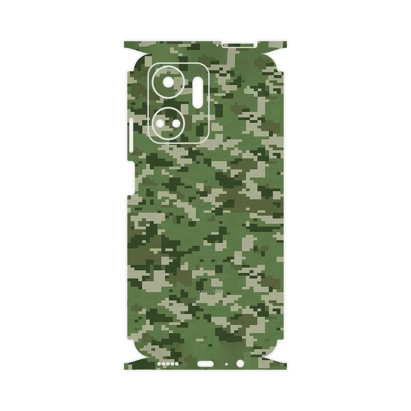 برچسب پوششی ماهوت مدل Green_Pixel-FullSkin مناسب برای گوشی موبایل آنر X7a