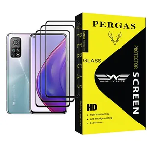 Waily Nice Pergas Glass MIX003 Screen Protector For Xiaomi Mi 10T Pro 5G Pack Of 3