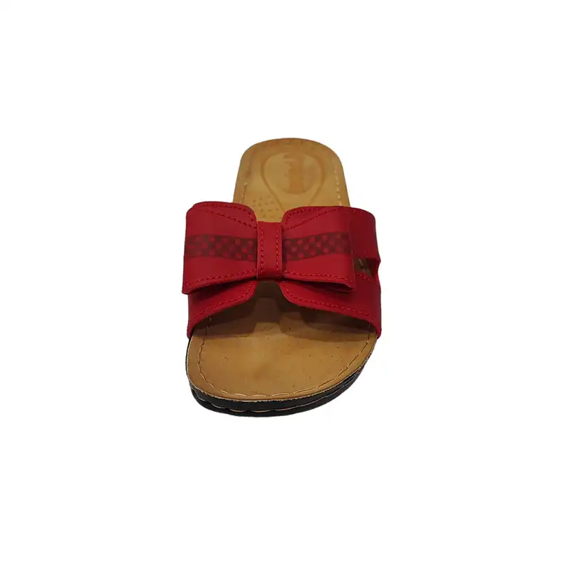 دمپایی زنانه پاپا مدل پاپیونی 019