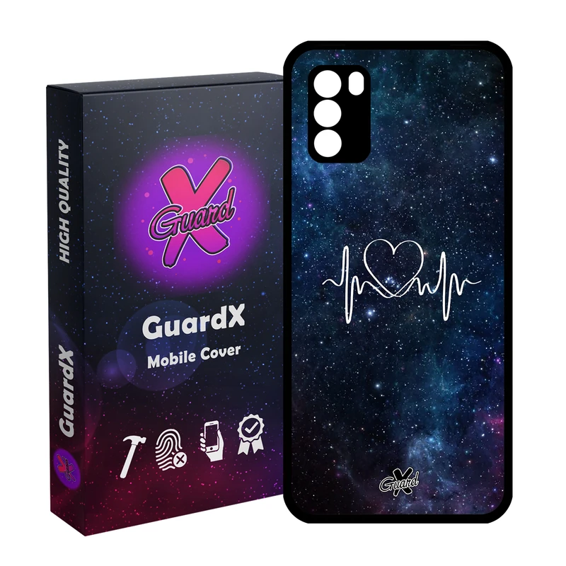 کاور گارد ایکس طرح Love مدل Glass10114 مناسب برای گوشی موبایل شیائومی Poco M3