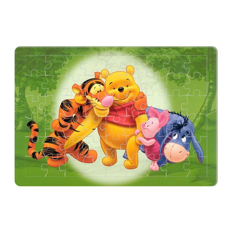 پازل 54 تکه هومرو مدل PL851 طرح انیمیشن وینی پو