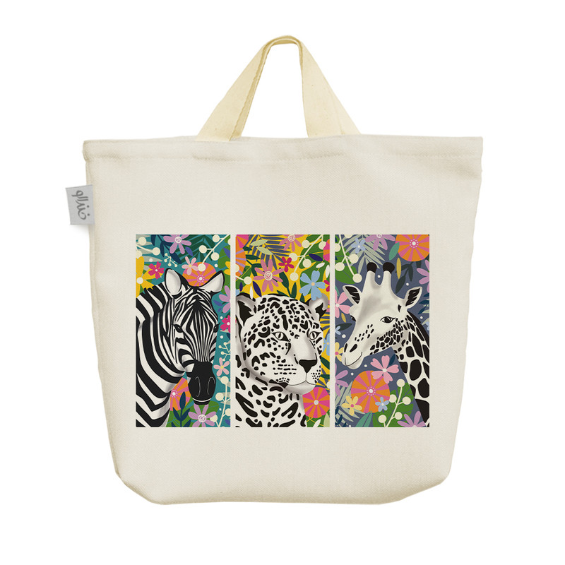 ساک خرید خندالو مدل حیوانات کد H1742