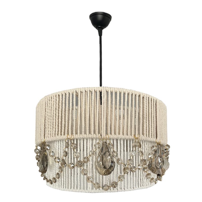 لوستر مدل کریستال مراکشی دوطبقه کد 5020