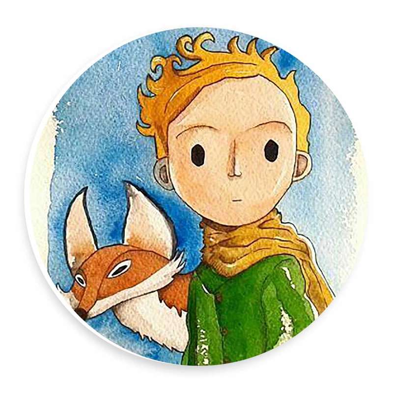  دیوارکوب طرح شازده کوچولو و روباه مدل wtb620