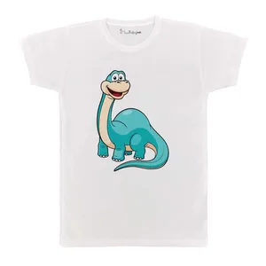 تی شرت بچگانه پرمانه طرح دایناسورهای بامزه کد pmt.5123