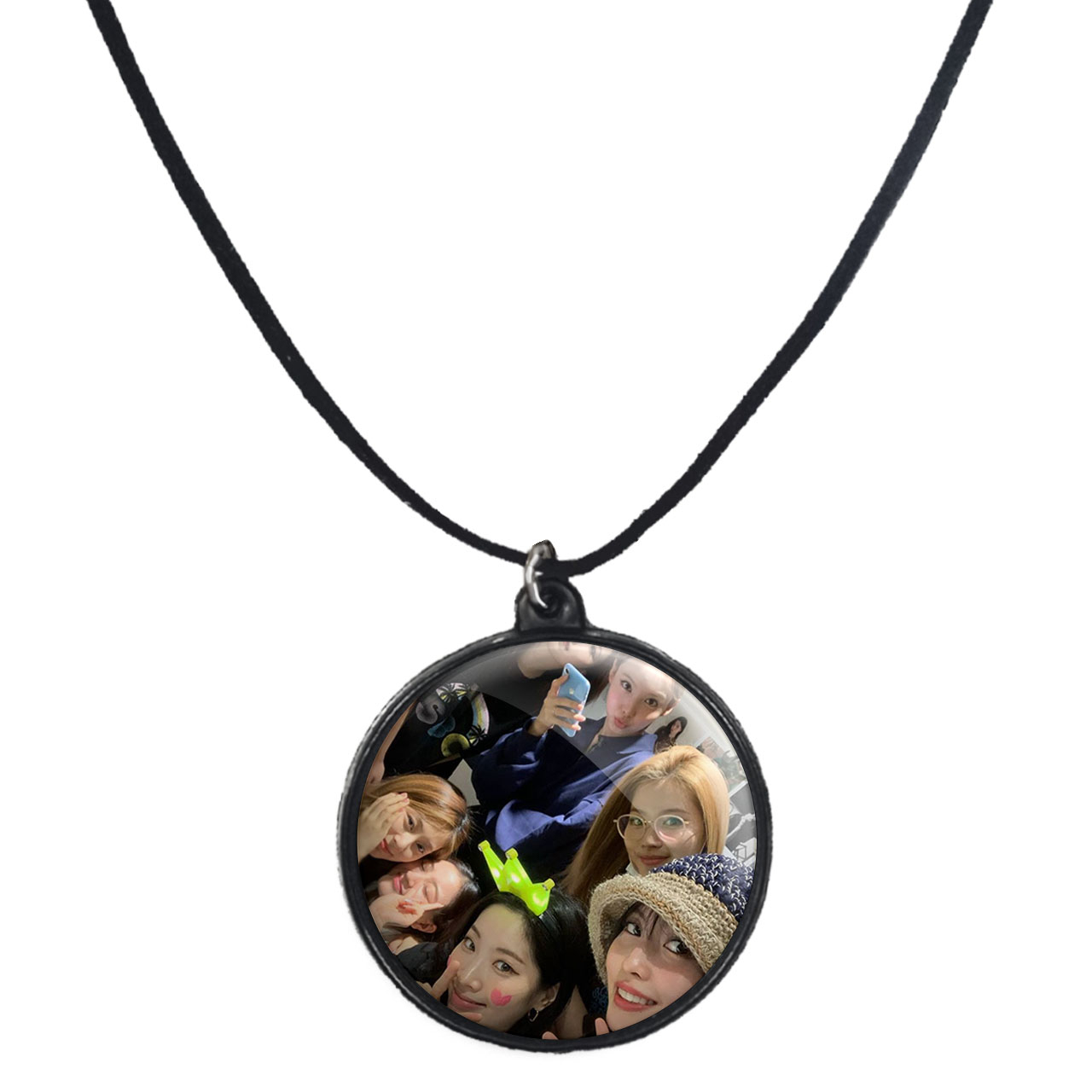 گردنبند پرمانه طرح تو ایس کد pmb.19682 مدل دو طرفه