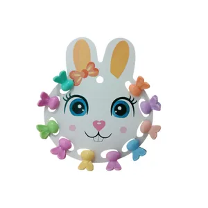 کلیپس مو دخترانه مدل خرگوش مجموعه 10 عددی