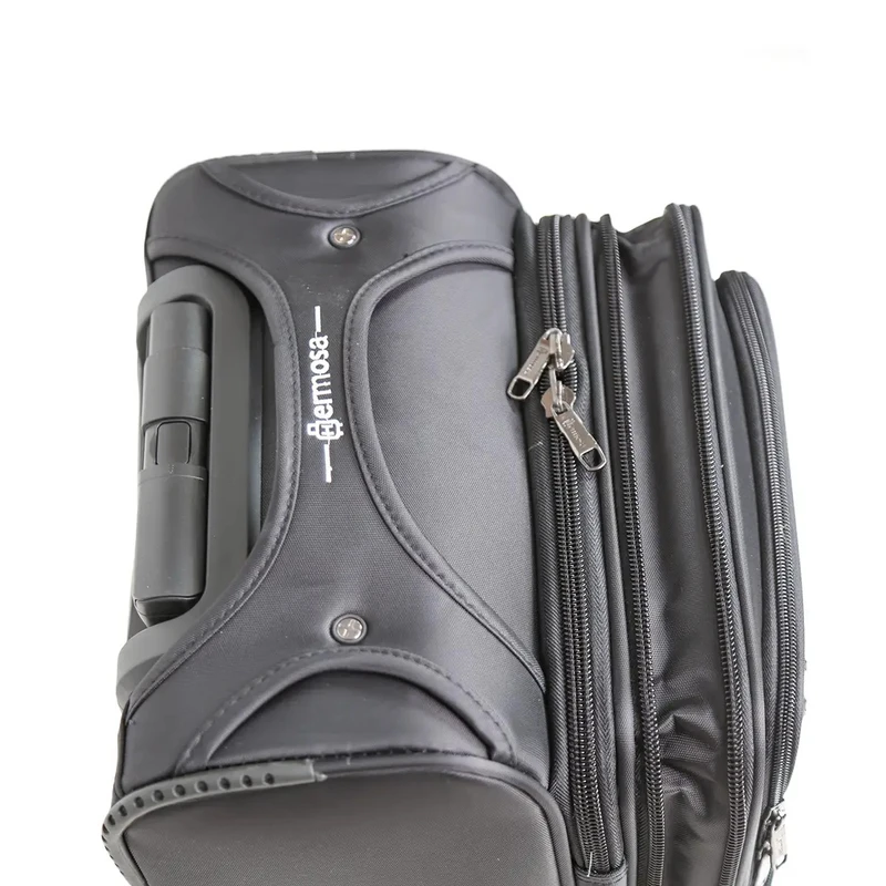 عکس شماره 8 : چمدان هرموسا مدل برزنتی سایز کوچک ارتفاع 55 سانتی متر