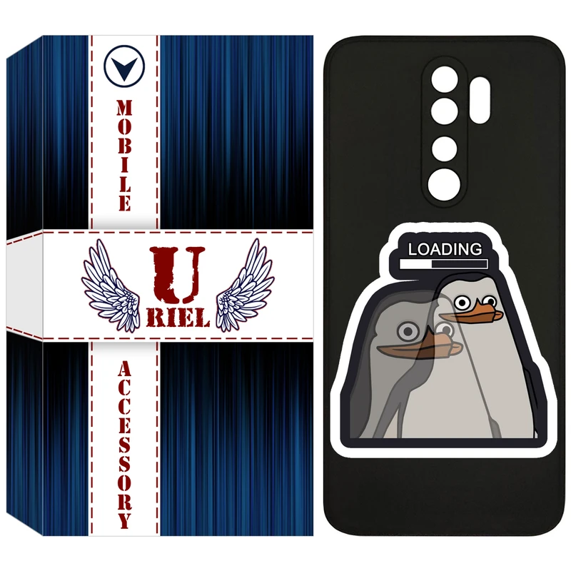 کاور یوریل مدل KSH کد 84 طرح Loading مناسب برای گوشی موبایل شیائومی Redmi Note 8 Pro