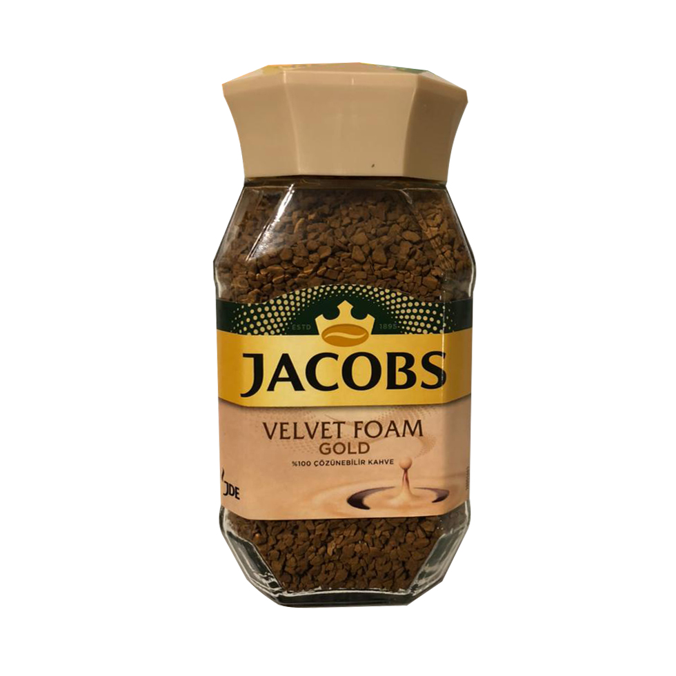 قهوه فوری جاکوبز مدل ولوت فوم - 100 گرم
