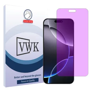 VWK Tough model anti-purple screen protector suitable for Apple iPhone 16 Pro Max mobile phone