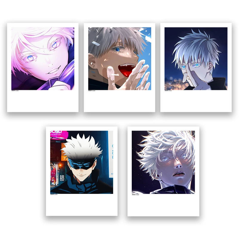 آویز تزیینی عرش مدل انیمه جوجوتسو jujutsu kaisen کد Asa026 مجموعه 5عددی