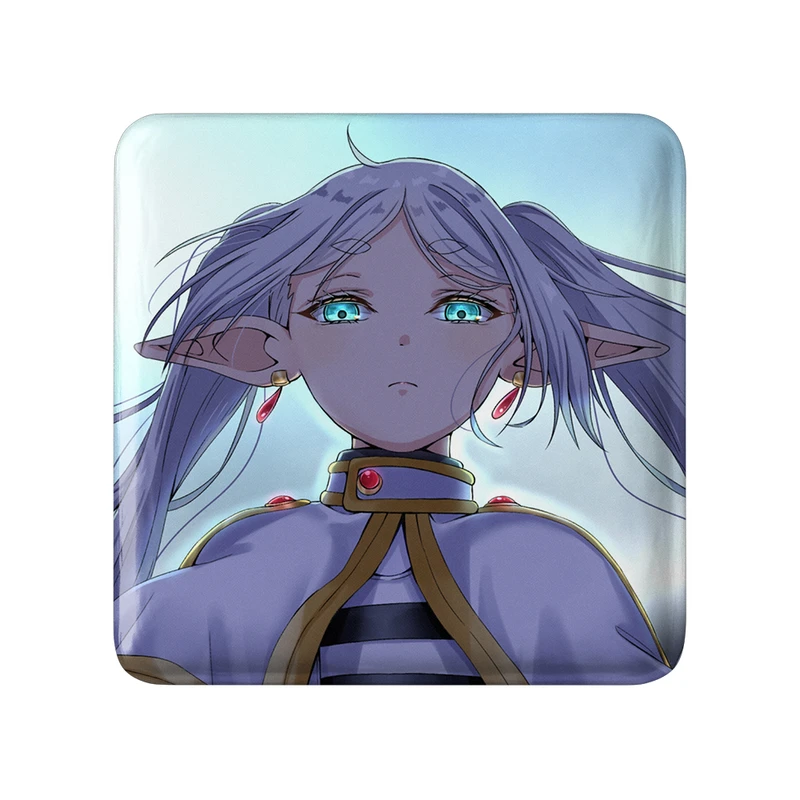 پیکسل خندالو طرح انیمه فریرن (Frieren) مدل مربعی کد 33973