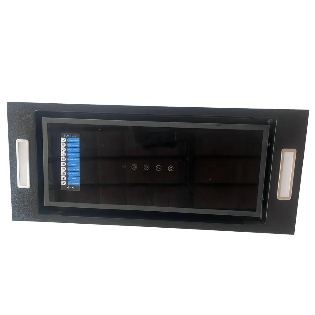 هود مخفی بی تک مدل کف شیشه کد HT850 سایز 70