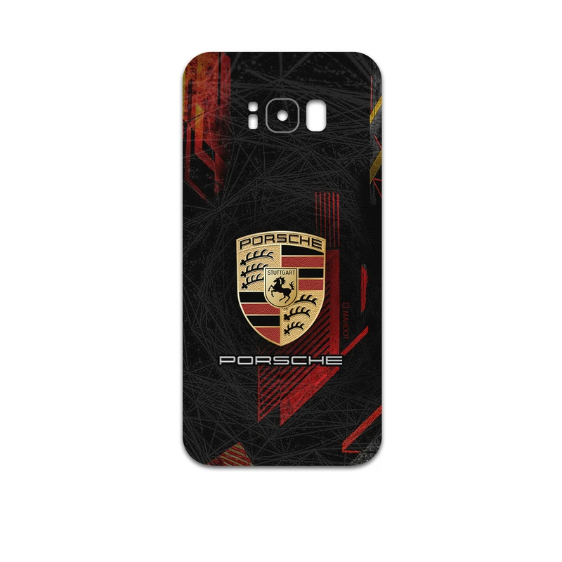 برچسب پوششی ماهوت مدل Porsche مناسب برای گوشی موبایل سامسونگ Galaxy S8 Plus