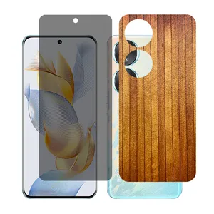 Glass together model privacy screen protector suitable for Honor 90 mobile phone with back cover sticker