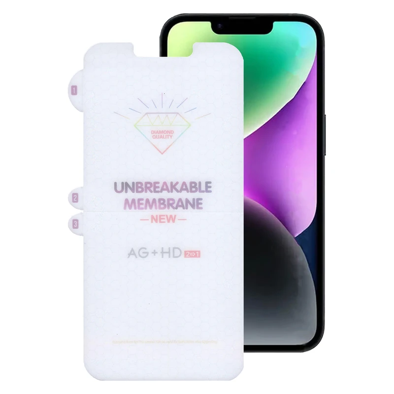 محافظ صفحه نمایش بوف مدل Hydrogel-Double-G مناسب برای گوشی موبایل اپل iPhone 14 / 13 / 13 Pro