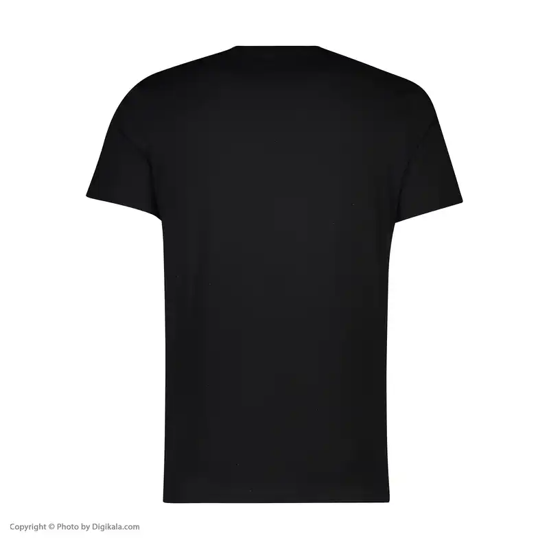 تی شرت آستین کوتاه مردانه باینت مدل 552-1 رنگ مشکی