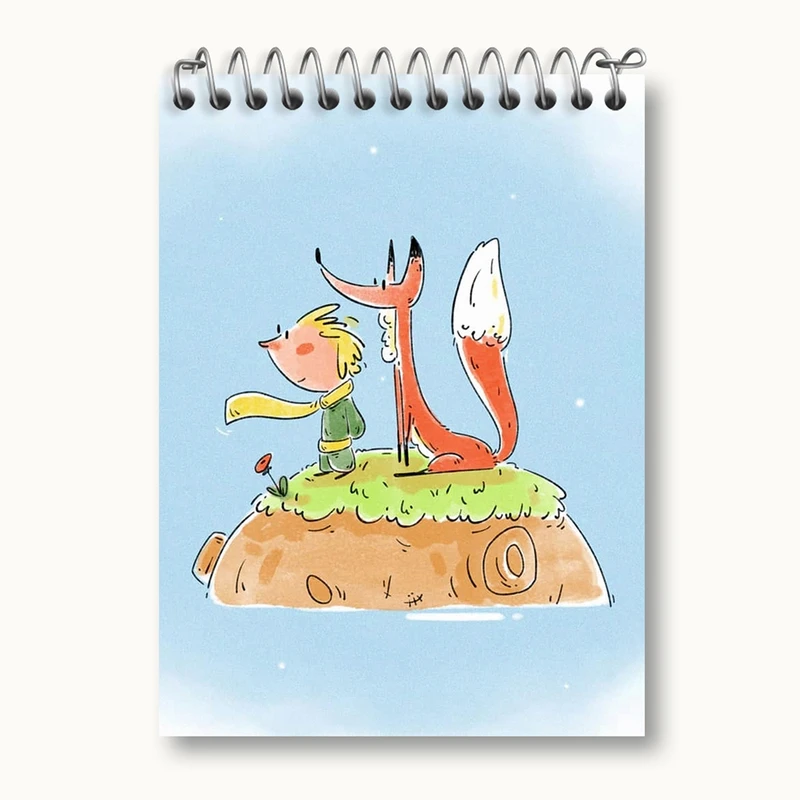 دفتر یادداشت 50 برگ خندالو مدل شازده کوچولو کد 25771