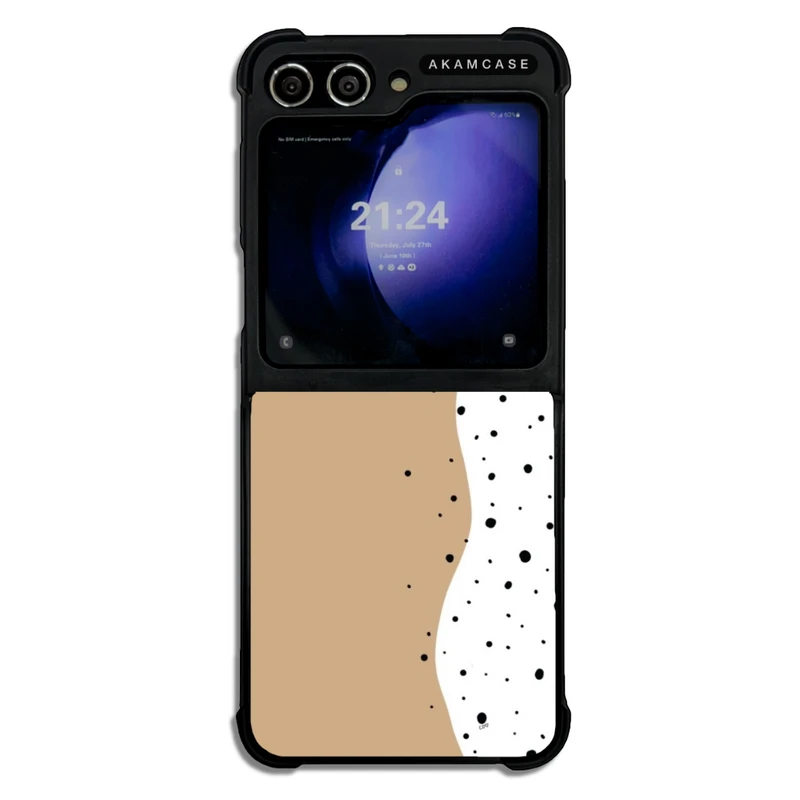 کاور آکام مدل AMC-WSGZFLIP5-DOTS-1 مناسب برای گوشی موبایل سامسونگ Galaxy Z Flip 5