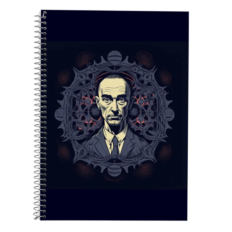 دفتر لغت 50 برگ مدوپد طرح Oppenheimer کد DF2681