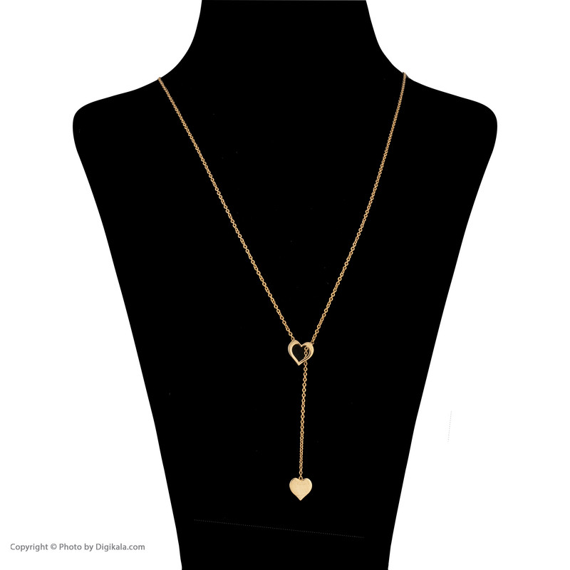 گردنبند طلا 18 عیار زنانه پرسته مدل WN698