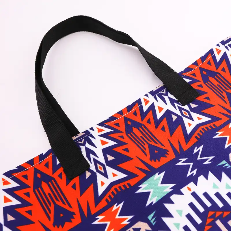 ساک خرید مدل ژئومتریک کد ۱۲۱