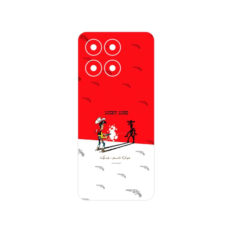 برچسب پوششی ماهوت مدل Lucky Luke مناسب برای گوشی موبایل آنر X6a