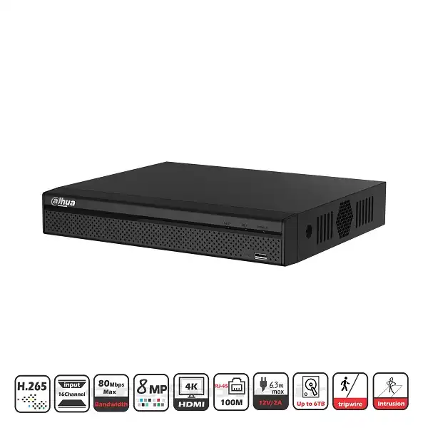 ضبط کننده ویدیویی داهوا مدل NVR 4116hs-4ks2