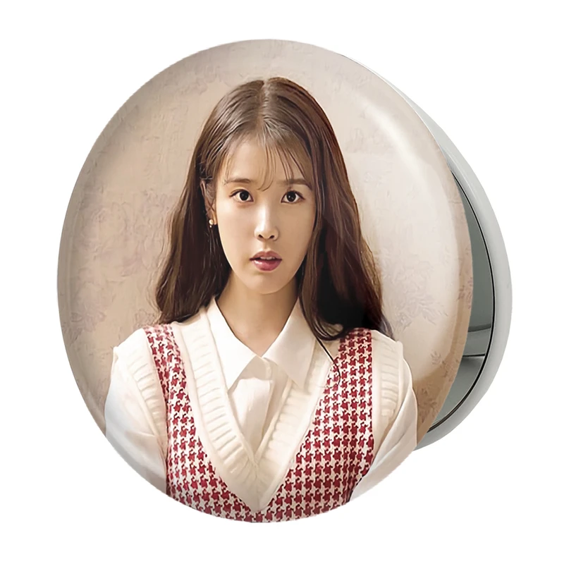 آینه جیبی خندالو طرح آیو IU مدل تاشو کد 19787 