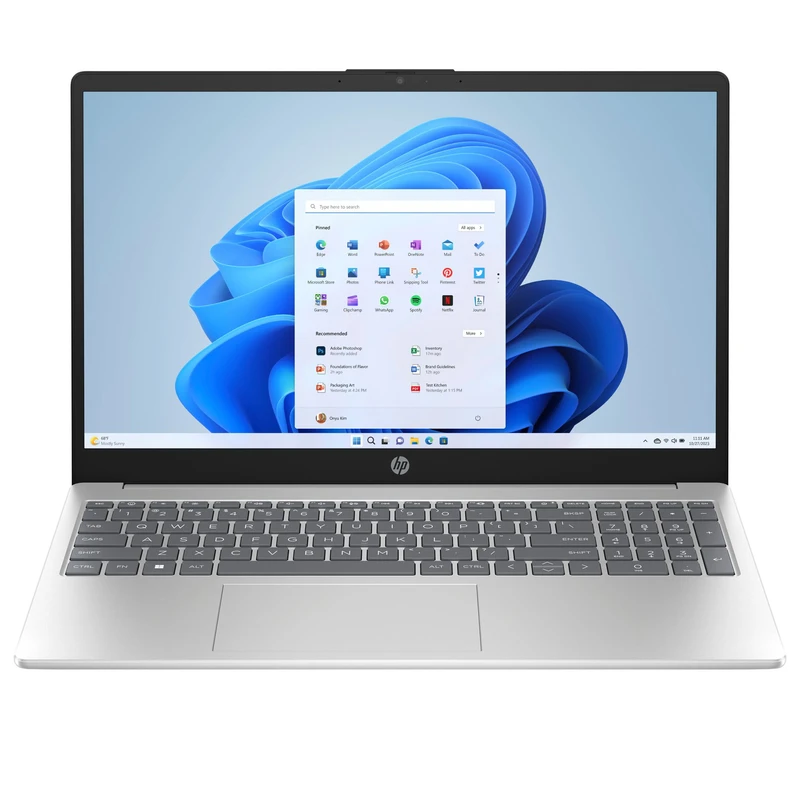 لپ تاپ 15.6 اینچی اچ‌پی مدل fc0146dx-15-Ryzen 5 7520-8GB LPDDR5 5500MHz-1TB SSD-Touch- کاستوم شده