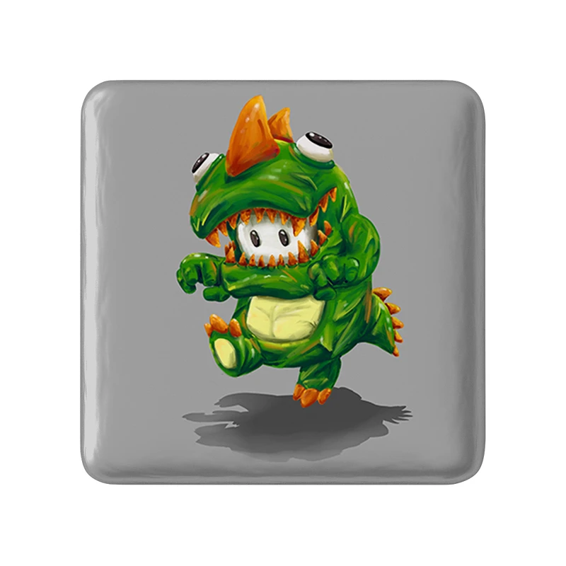 پیکسل خندالو طرح بازی فال گایز (Fall Guys) مدل مربعی کد 32808