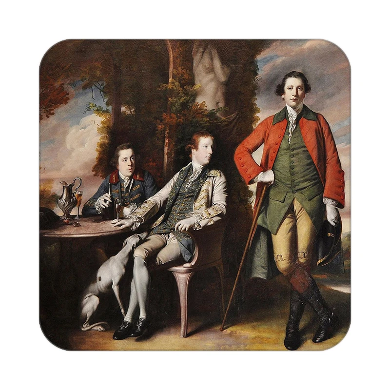 زیر لیوانی کاکتی طرح نقاشی رنگ روغن مدل mg10038