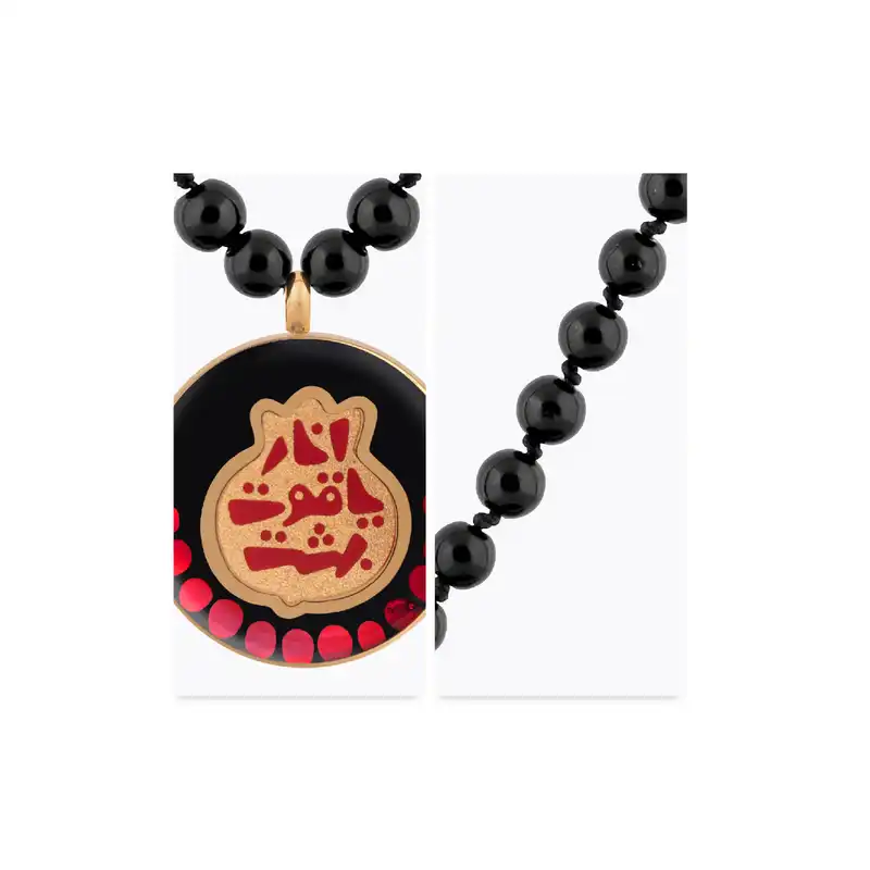 گردنبند زنانه زرسام مدل یاقوت