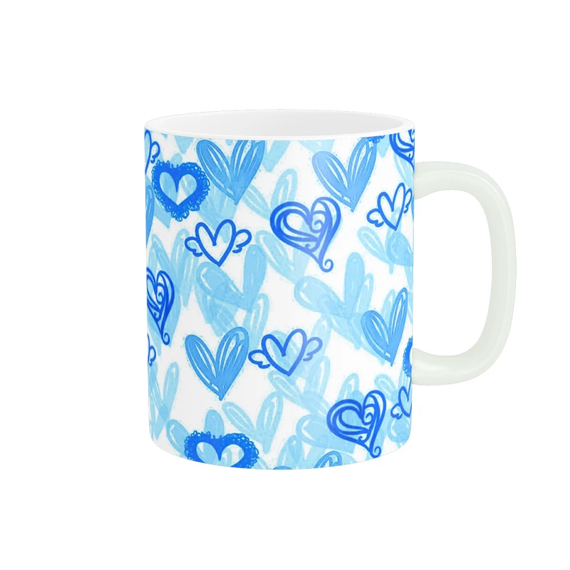 ماگ پاد آفرین طرح قلب کد 3516