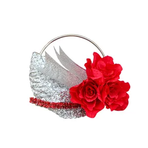 گیفت عروسی و تولد مدل گل بسته 5 عددی