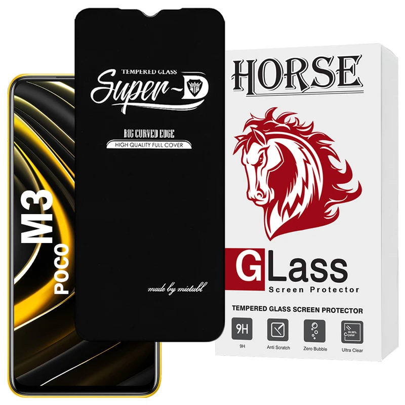 محافظ صفحه نمایش هورس مدل SUPERDNH مناسب برای گوشی موبایل شیائومی Poco M3