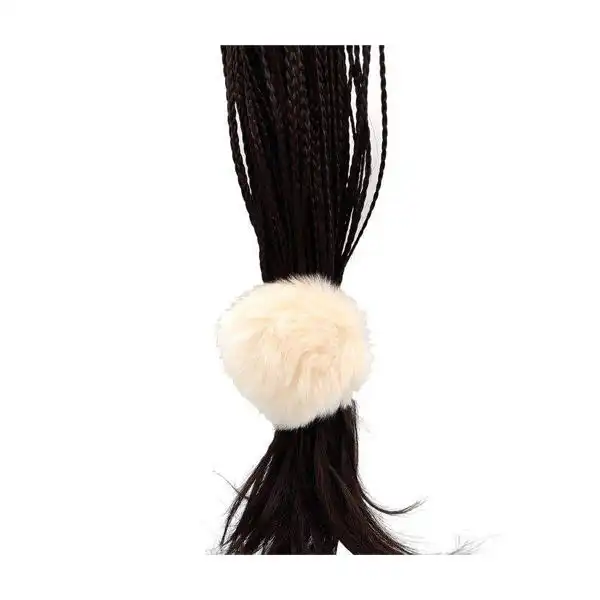 کش مو زنانه مدل پوم پوم مجموعه 2 عددی