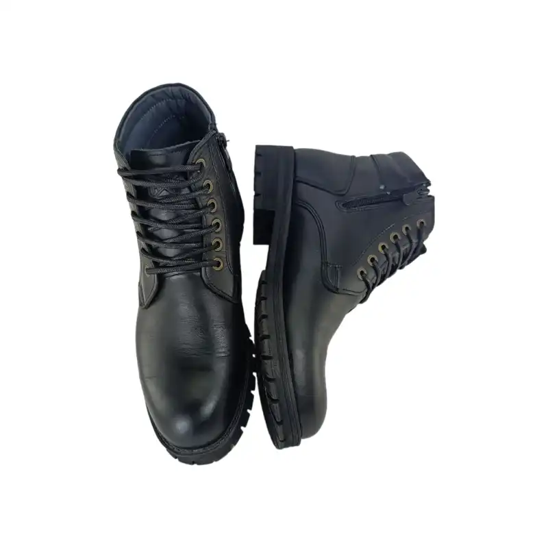 نیم بوت مردانه مدل چرم طبیعی کد si35