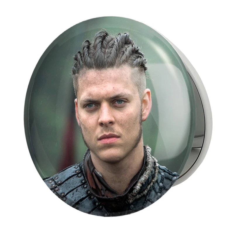 آینه جیبی خندالو طرح آیوار سریال وایکینگ ها Vikings مدل تاشو کد 29104