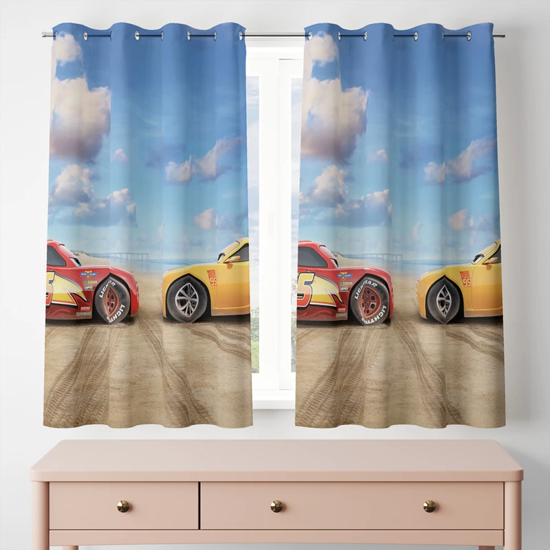 پرده مدل مخمل پانچی کد 8077 سایز 200x140 سانتی متر