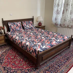 سرویس ملحفه مدل کشدار کد 140103111 2 نفره 3 تکه