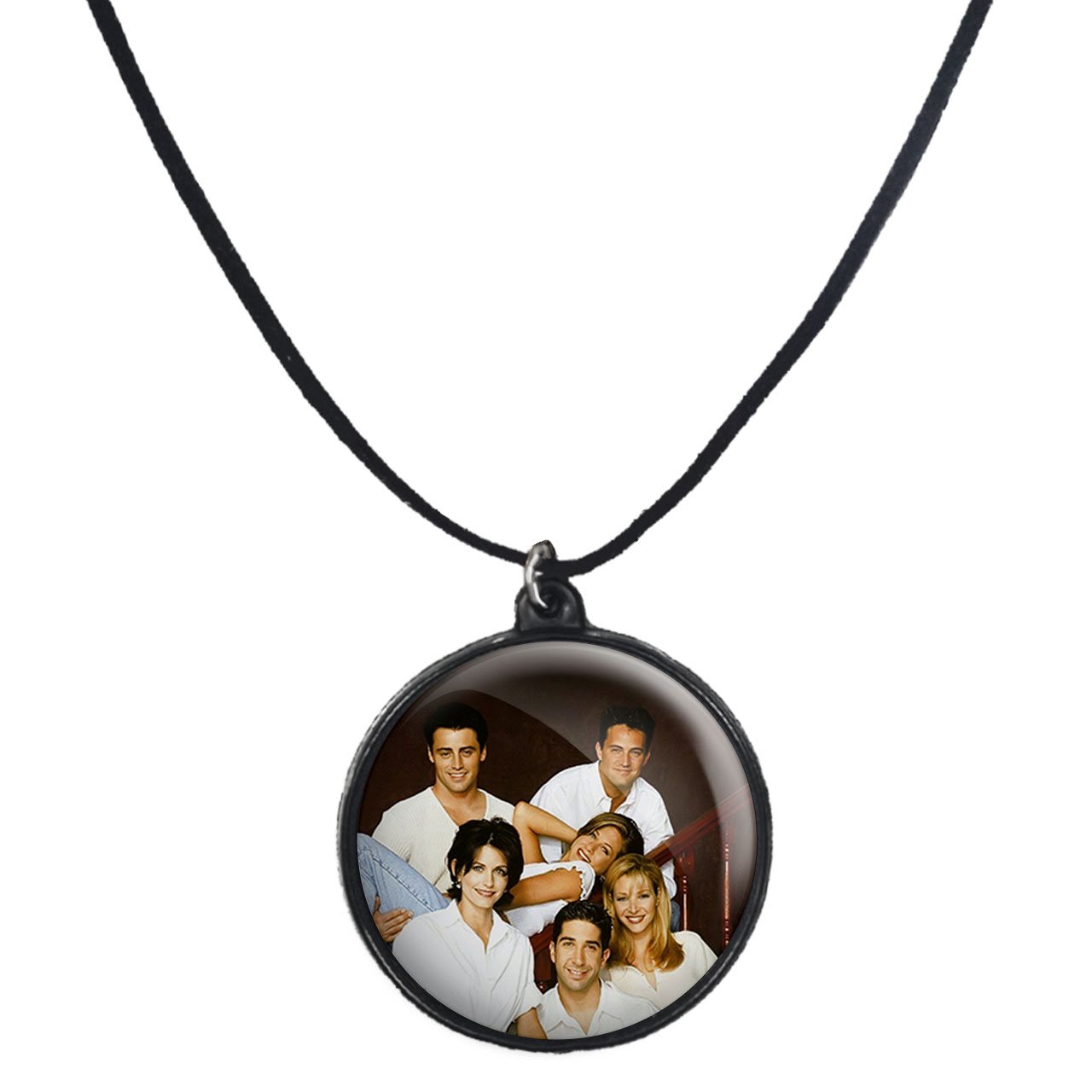 گردنبند پرمانه طرح فرندز کد pmb.18866 مدل دو طرفه