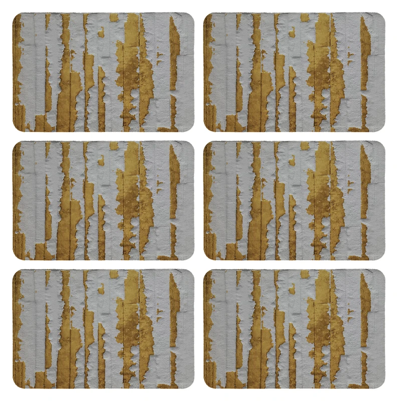 زیربشقابی طرح کلاسیک کد 8834 بسته 6 عددی 