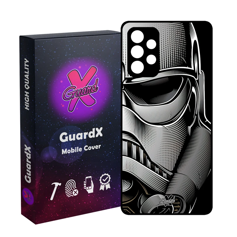 کاور گارد ایکس طرح جنگ ستارگان مدل Glass10454 مناسب برای گوشی موبایل سامسونگ Galaxy A32 4G