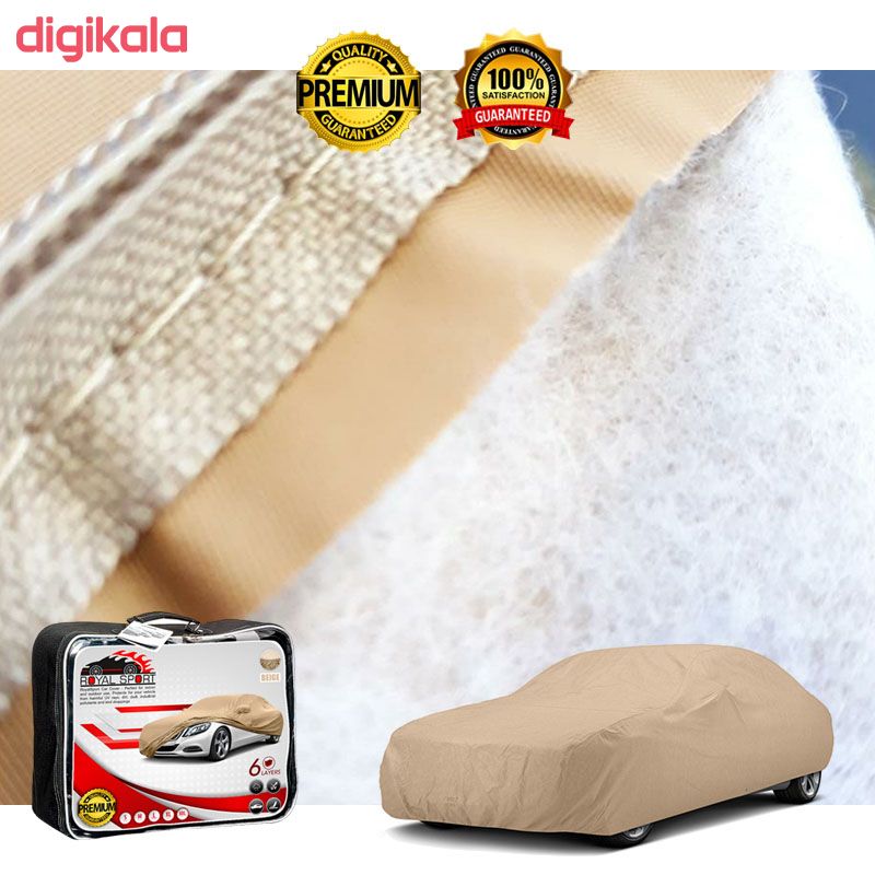 چادر خودرو رویال اسپرت مدل BEIE مناسب برای فولکس پاسات main 1 10
