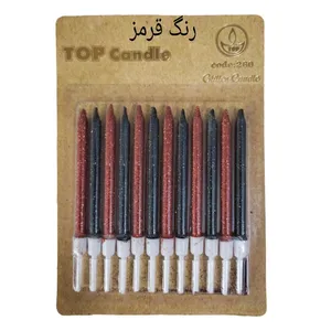 شمع تولد کد 260 بسته 12 عددی