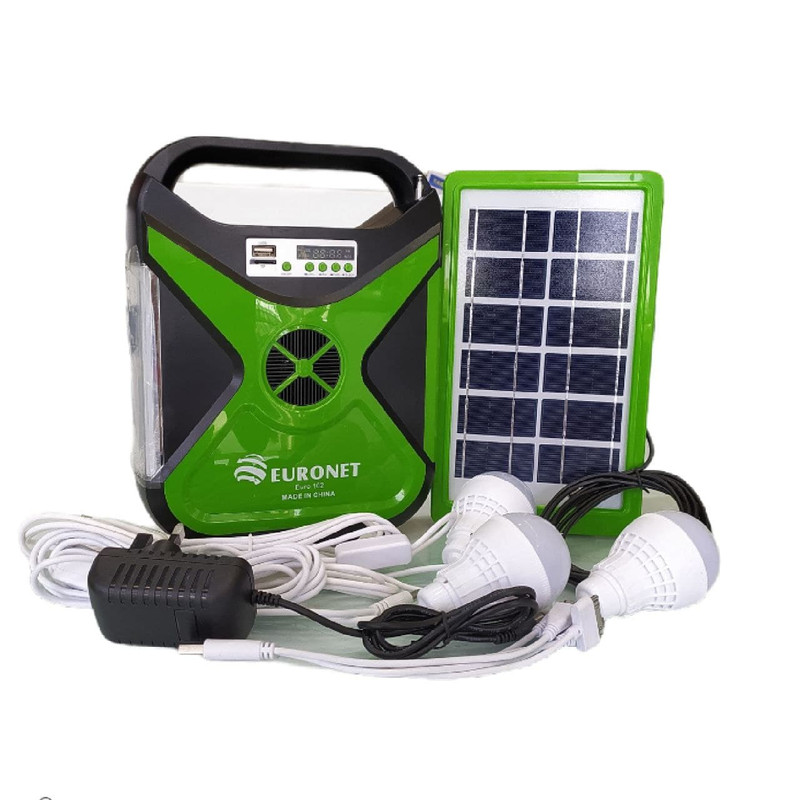 سیستم روشنایی و پاور بانک و اسپیکر یورونت مدل ۱۰۲ سیستم روشنایی و پاور بانک و اسپیکر یورونت مدل ۱۰۲