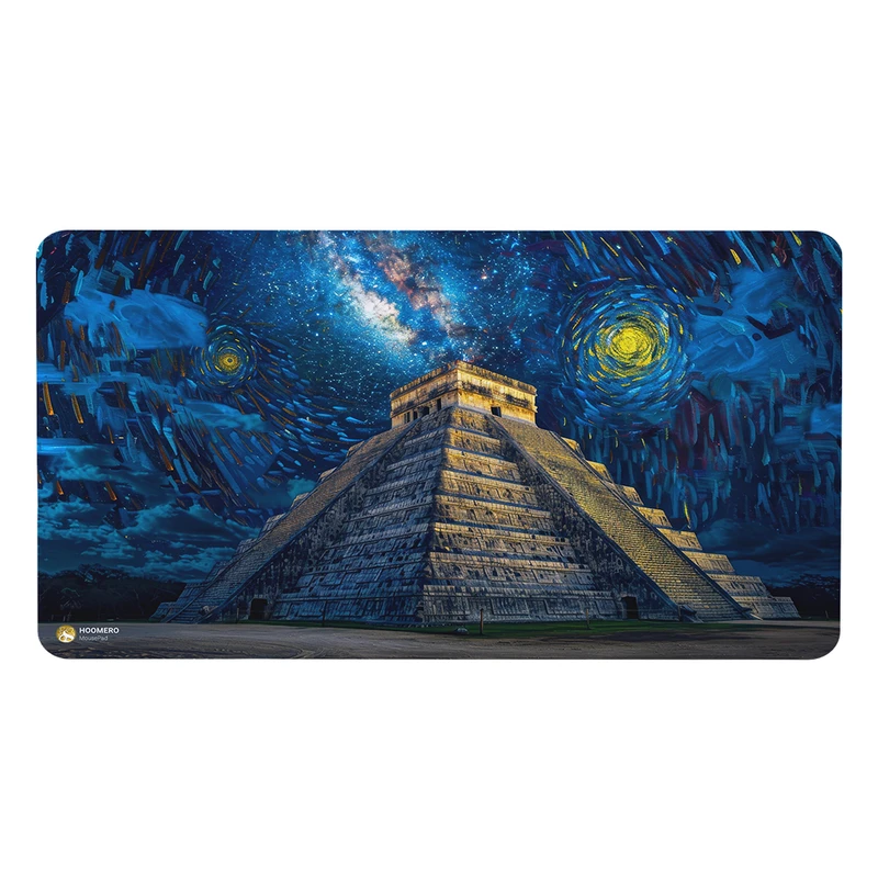 ماوس پد هومرو مدل MX2661 طرح نقاشی شب پرستاره سبک ونگوگ