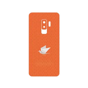 MAHOOT Minimalist origami bird Cover Sticker for Samsung Galaxy S9 Plus